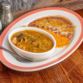 Chile Verde Plate