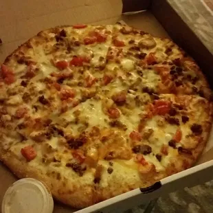 Chicken Ranchero pizza :p&apos;&apos;&apos;&apos;&apos;&apos;