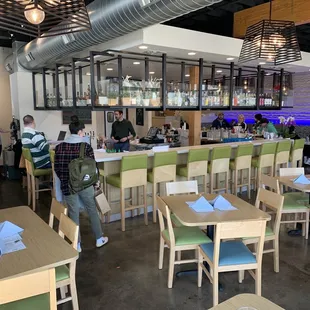 Bar area