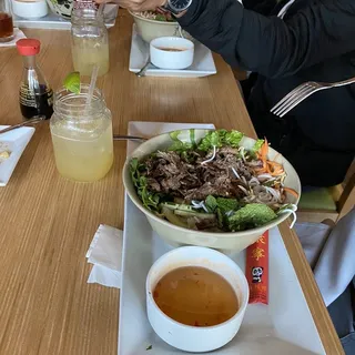 Vermicelli Noodle Bowl with 2 Protein