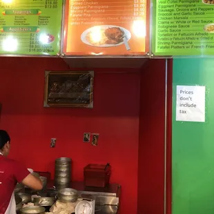 Last supper covered in plastic wrap is a metaphor for divinely inspired crisp thin crusted pizza. What else need be said!