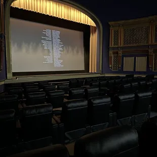 Theater 1 screen. Supposedly a laser projector but it didn't stand out to me.