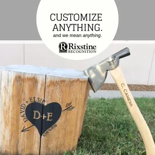 Customize any personal item to innovate a simple object into your own.