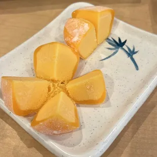 Mango mochi ice cream