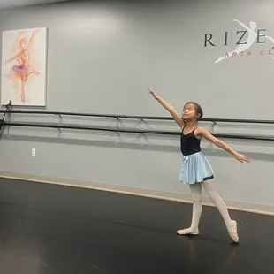 Ballet class