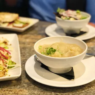 Potato leek soup
