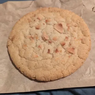 Coconut snicker doodle cookie