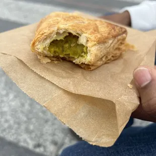 Potato and Curry Hand Pie
