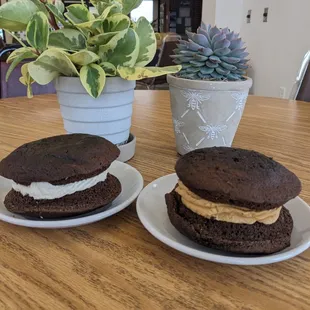 Our baker made these gobs (or whoopie pies if you are from the other end of the state) from scratch.