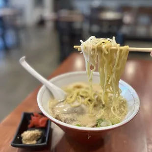 Tonkotsu ramen + egg