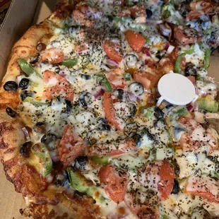 Veggie pizza