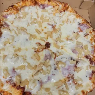 Pineapple and Canadian bacon