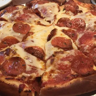 Pepperoni pizza