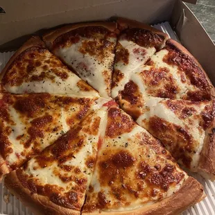 Large extra cheese