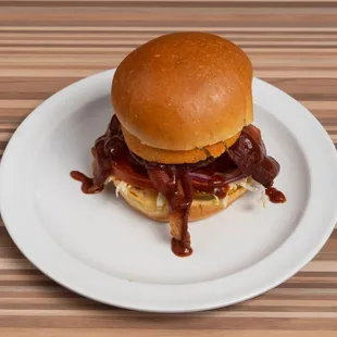 BBQ Bacon Ringer Burger