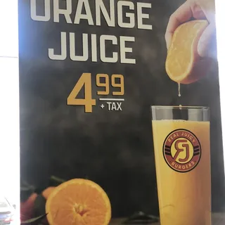 Freshly Squeezed Orange Juice (16 oz)