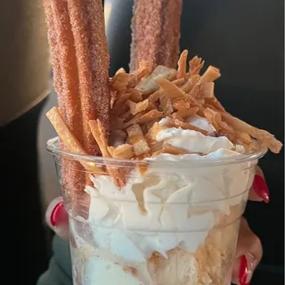 Churro Sundae