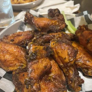 Smoked Wings Dinner