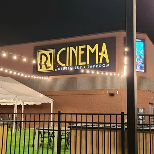 Outside Bar and game area