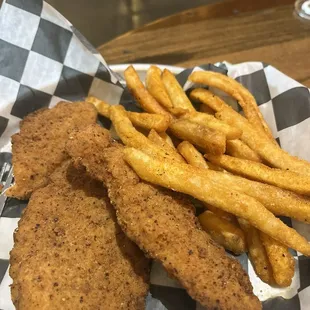 Chicken Tenders and Fries
