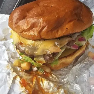 Burger week, The Tropical Burger!