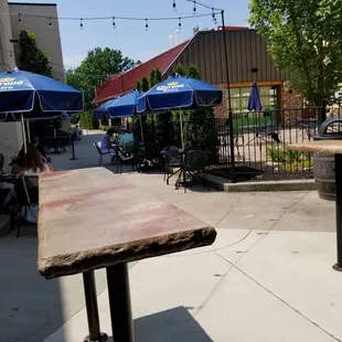 Outdoor seating