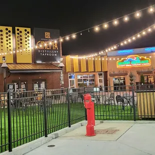 Outside fun area