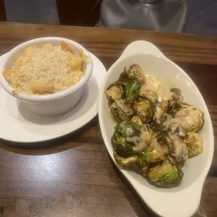 Award Winning Brussel Sprouts and White Cheddar Mac &amp; Cheese