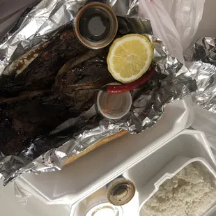 Korean spare ribs nicely marinated. The Thai chili was a nice surprise!