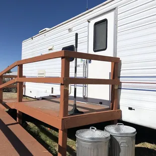 My ADA ramp was considered an eyesore and apparently my rig was too ugly to be there. Horrible ugly rigs falling apart on property