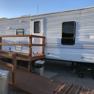 People would stop at my trailer to ask me for assistance mostly after hours!