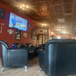 Comfortable, cozy, and upscale atmosphere!