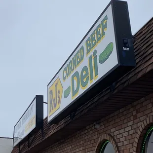 the front of the building