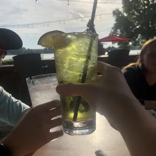 Melon mixed drink