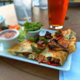 Quesadillas.