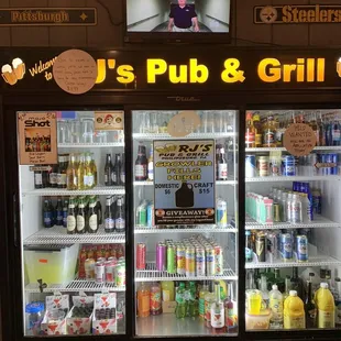 the inside of a refrigerator