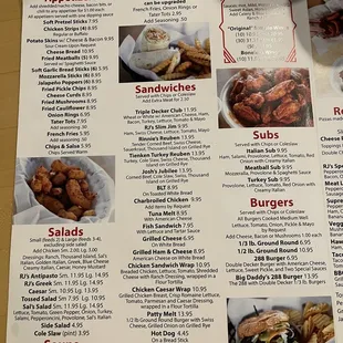 Menu.
