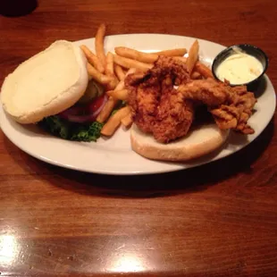 fish and chips, food
