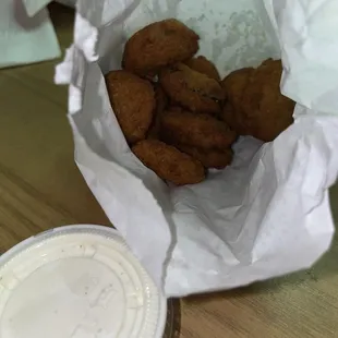 Fried pickles