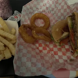 burgers, food