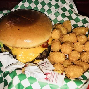Cheeseburger special $5.99 with a side and a drink!!!
