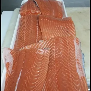 Norwegian salmon wild caught