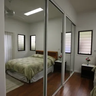 Mirror Closet Doors &amp; Tradewind Windows