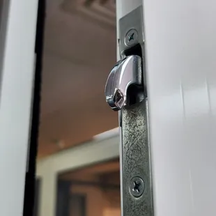 Crimsafe Triple Locking is standard in Hinged Doors and available for Sliding Doors