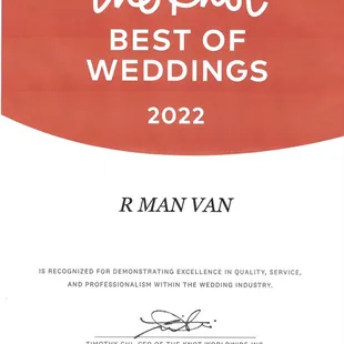 Six year in a row best of winning award!!!