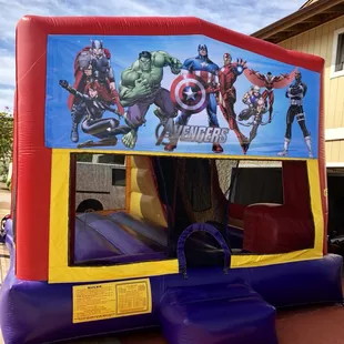 4-in-1 Combo Module Bounce w/ Avengers Art Panel