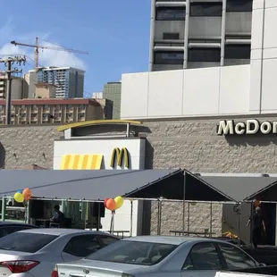 McDonald's of Keeaumoku Grand Re-opening. (2) 20x30 Tents w/ Tables &amp; Chairs.