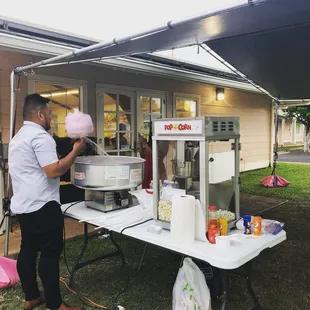 Cotton Candy and Popcorn