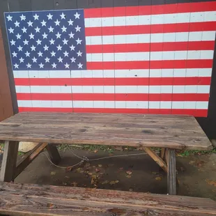 Outside God Bless America