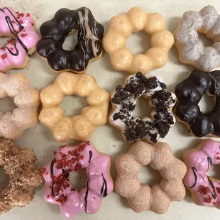 RnB Mochi Donuts! We have so many flavors